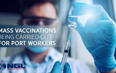 MASS VACCINATIONS BEING CARRIED OUT FOR PORT WORKERS