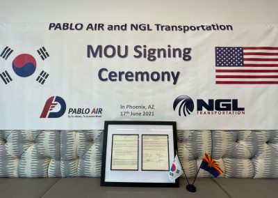 MOU with PABLO AIR