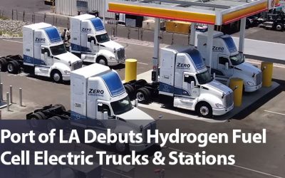 Port of LA Debuts Pollution Free Electric Trucks