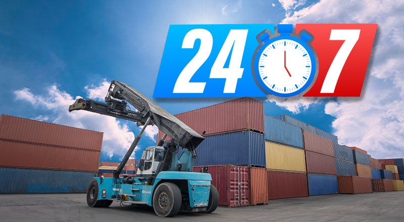 L.A. Port 24/7 Off to Slow Start