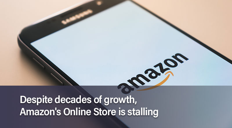 Despite decades of growth, Amazon’s Online Store is stalling