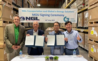 NGL signed MOU with Global e-Energy Solutions